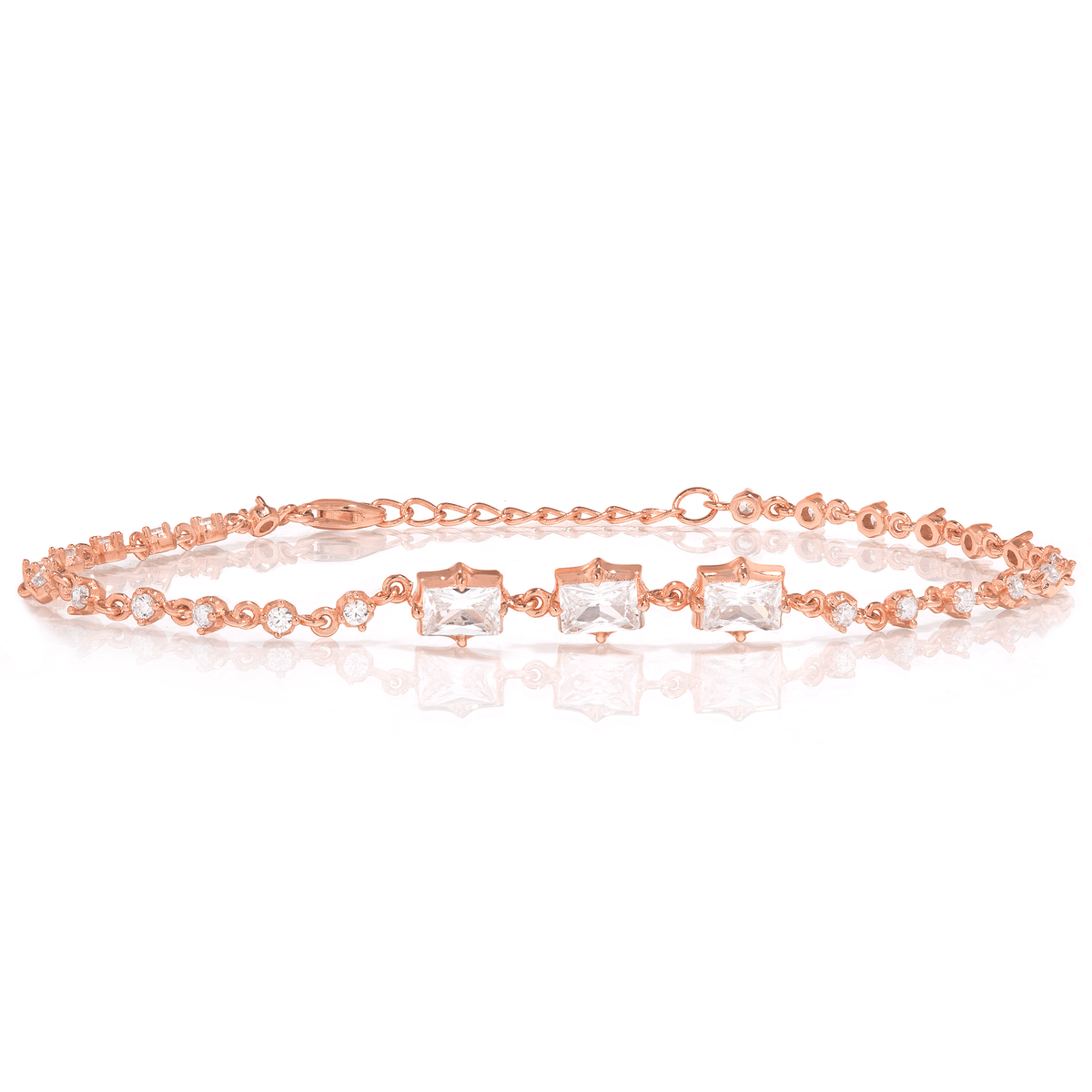 Athena Crystal Anklet