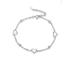 Naomi Heart Anklet