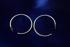 Gemma Crystal Hoop Earrings