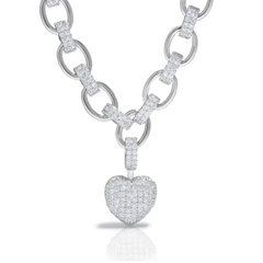 Gianna Crystal Heart Necklace